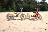 Trybike 2 in 1 Steel Balance Bike and Tricycle - Vintage Red