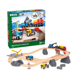 BRIO Rail & Road Loading Set 32 pieces