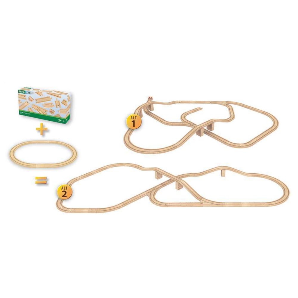 BRIO 50 Piece Track Pack