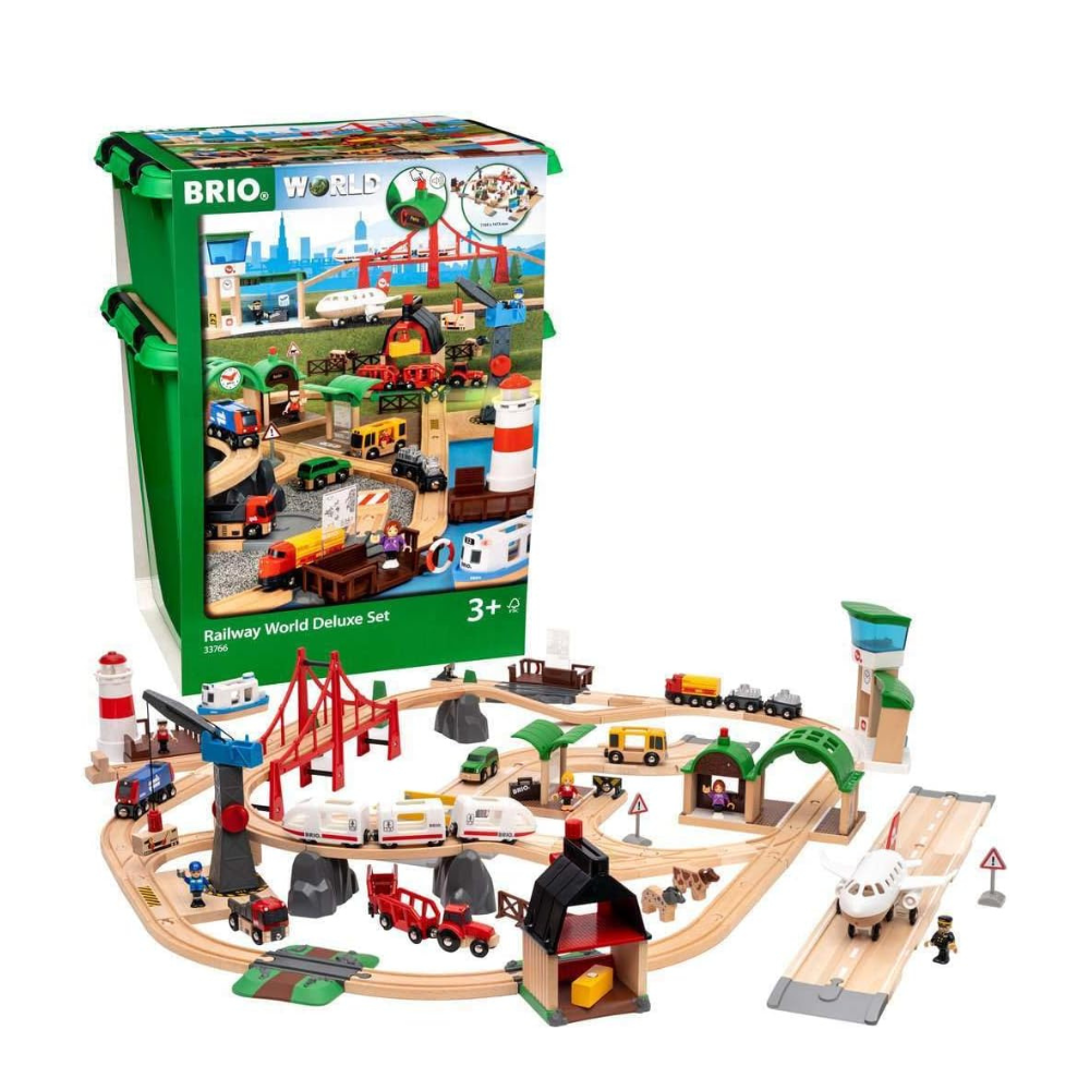 BRIO Railway World Deluxe Set 106 pieces