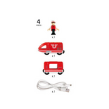 BRIO Travel Rechargeable Train 4 pieces