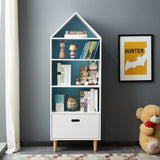 ALL 4 KIDS White Ivy Tall Kids Bookcase Storage Unit