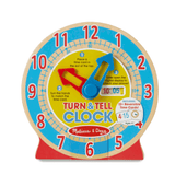 Melissa & Doug Turn & Tell Clock