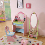 ALL 4 KIDS Olivia the Fairy Girl‘s Dressing Table with Chair