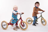 Trybike 2 in 1 Steel Balance Bike and Tricycle - Vintage Red