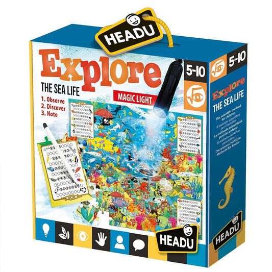 Headu Flash Card Game - Explore the Sea Life