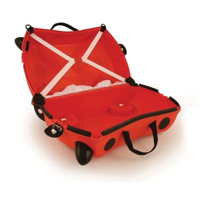 Trunki Kids Ride On Luggage Suitcase - Harley the Ladybug