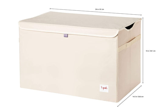 3 Sprouts Fabric Toy Chest - Lion