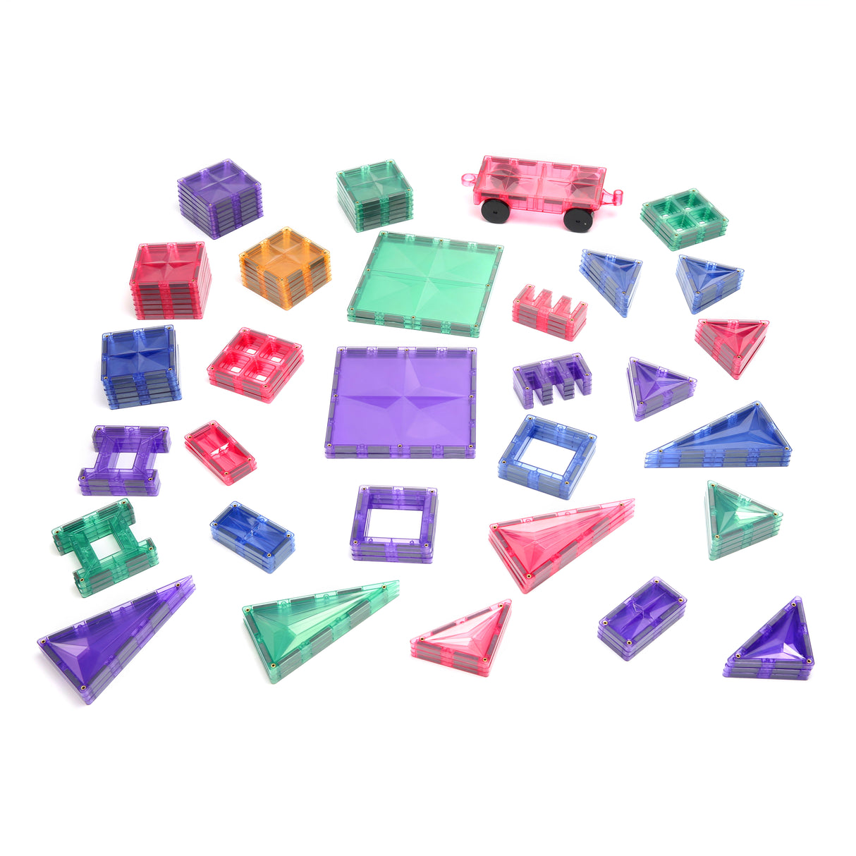 MNTL Pastal Magnetic Tile 108 Pcs