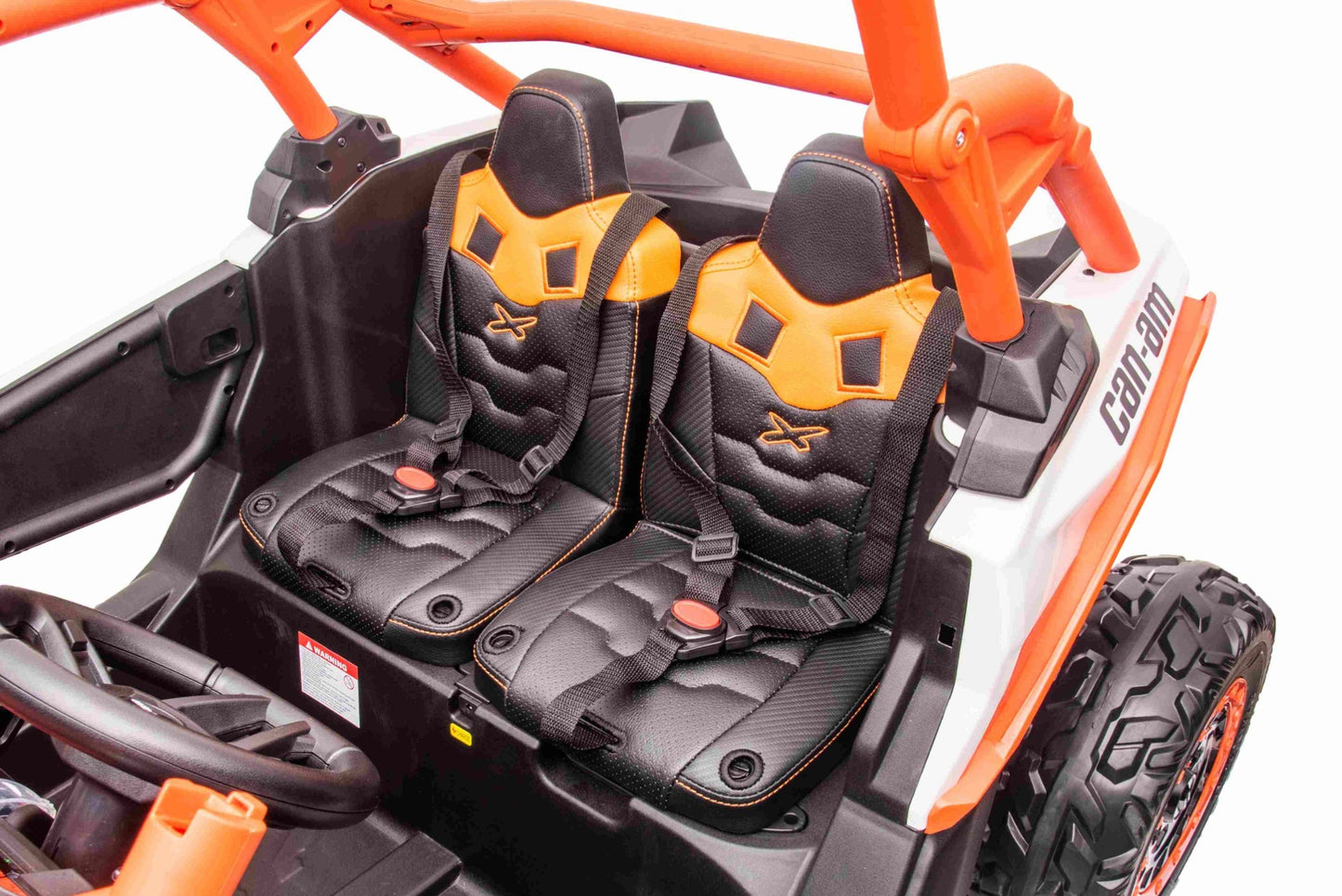 ALL 4 KIDS Licensed Can-Am RC Kids ride on UTV Car - Orange