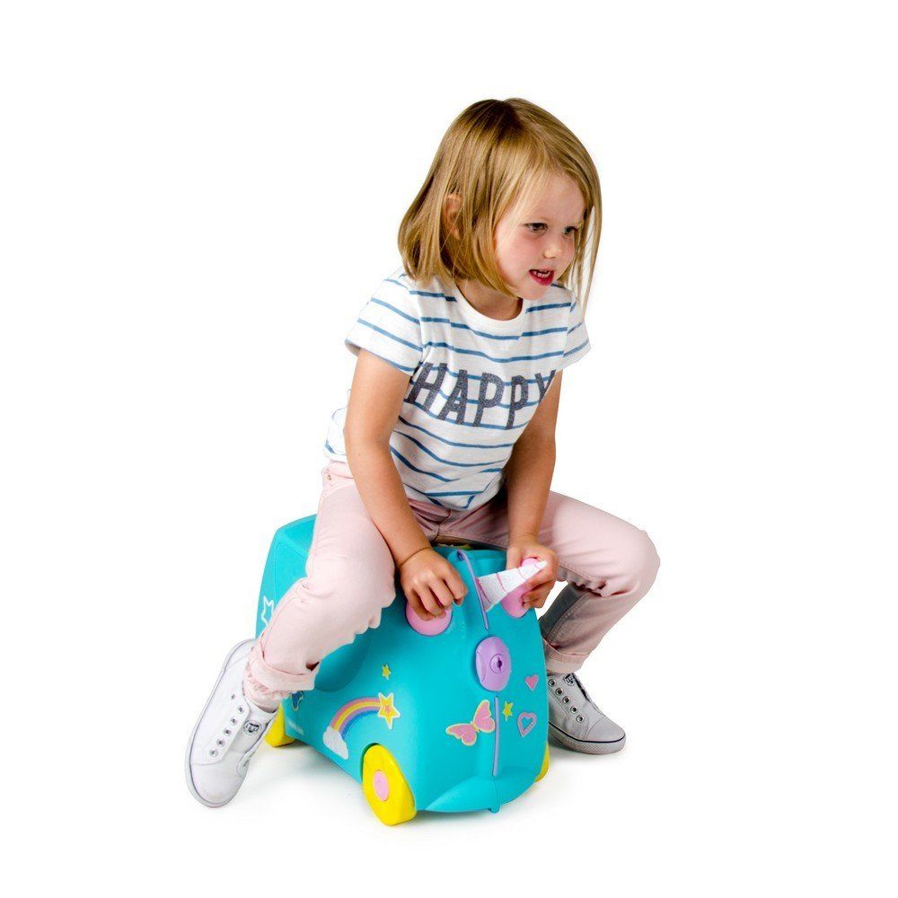 Trunki Kids Ride On Luggage Suitcase - Una the Unicorn