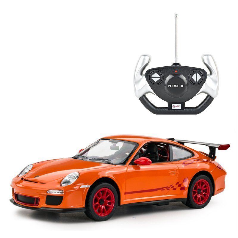 Rastar Licensed 1:14 Radio Control Car - Porsche 911 GT3 RS Orange