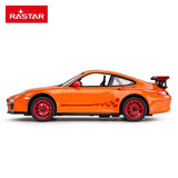 Rastar Licensed 1:14 Radio Control Car - Porsche 911 GT3 RS Orange