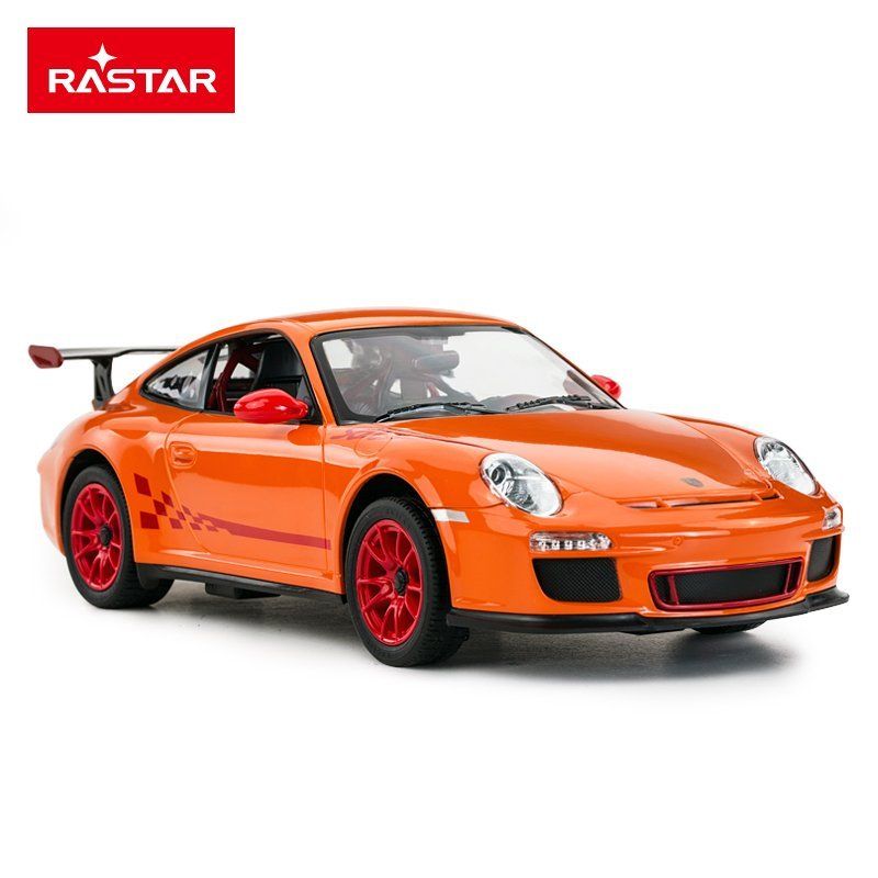 Rastar Licensed 1:14 Radio Control Car - Porsche 911 GT3 RS Orange