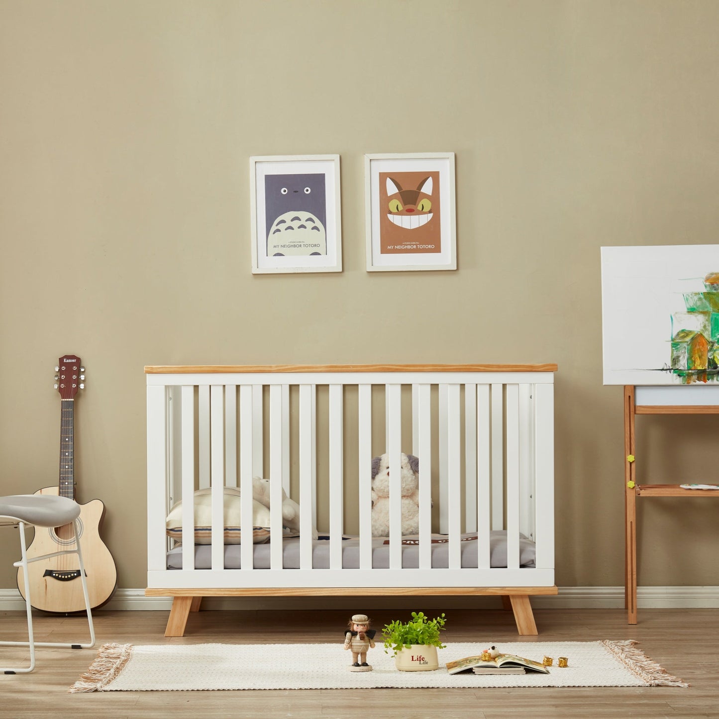 Joy Baby Mia Cot and 7 Drawer Change Table Package