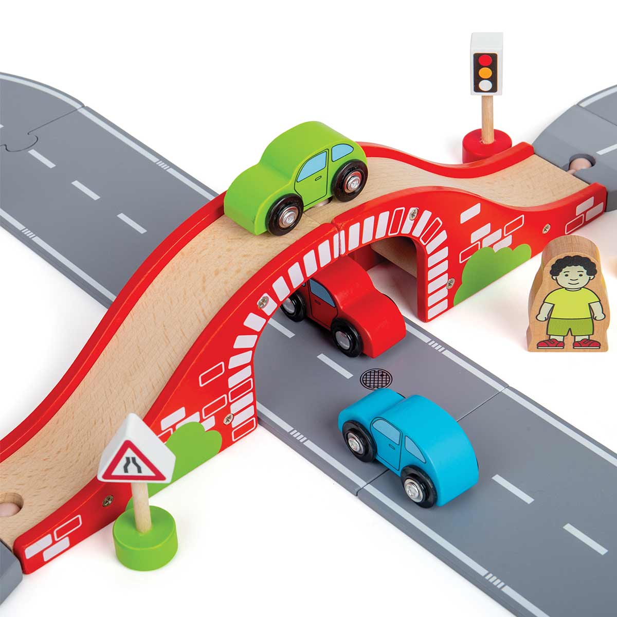 Bigjigs Rail Figure of Eight Roadway