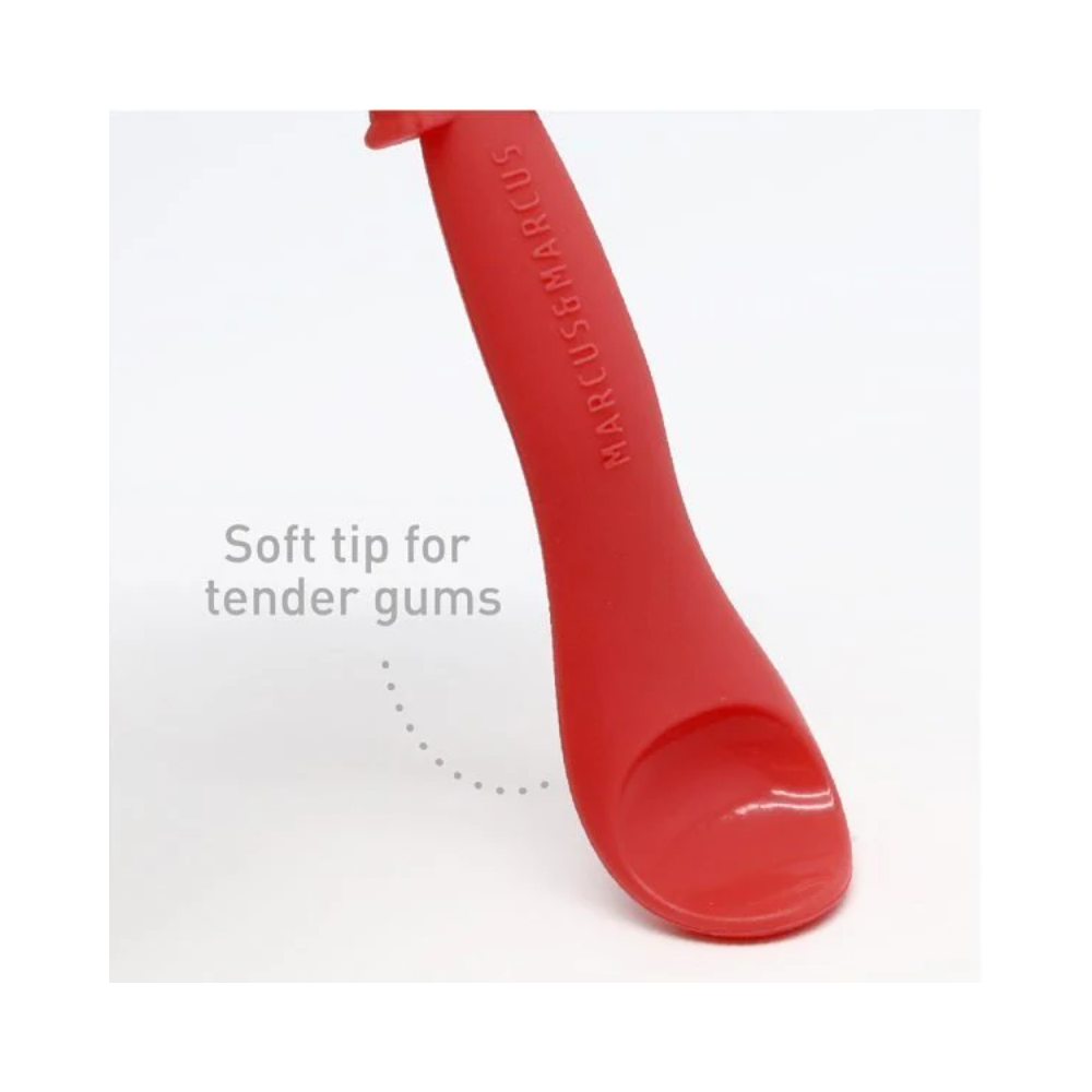 Marcus & Marcus Baby Feeding Spoon - Green Ollie