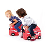 Trunki Kids Ride On Luggage Suitcase - Boris Bus