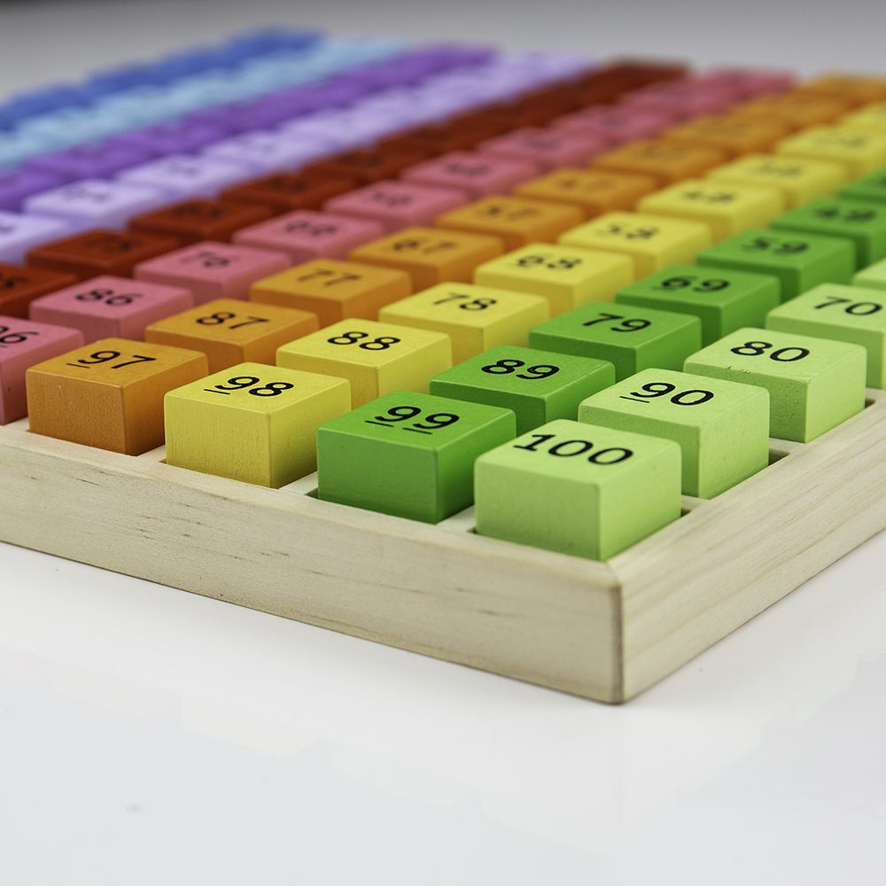 Bigjigs Toys Educational Number Tray