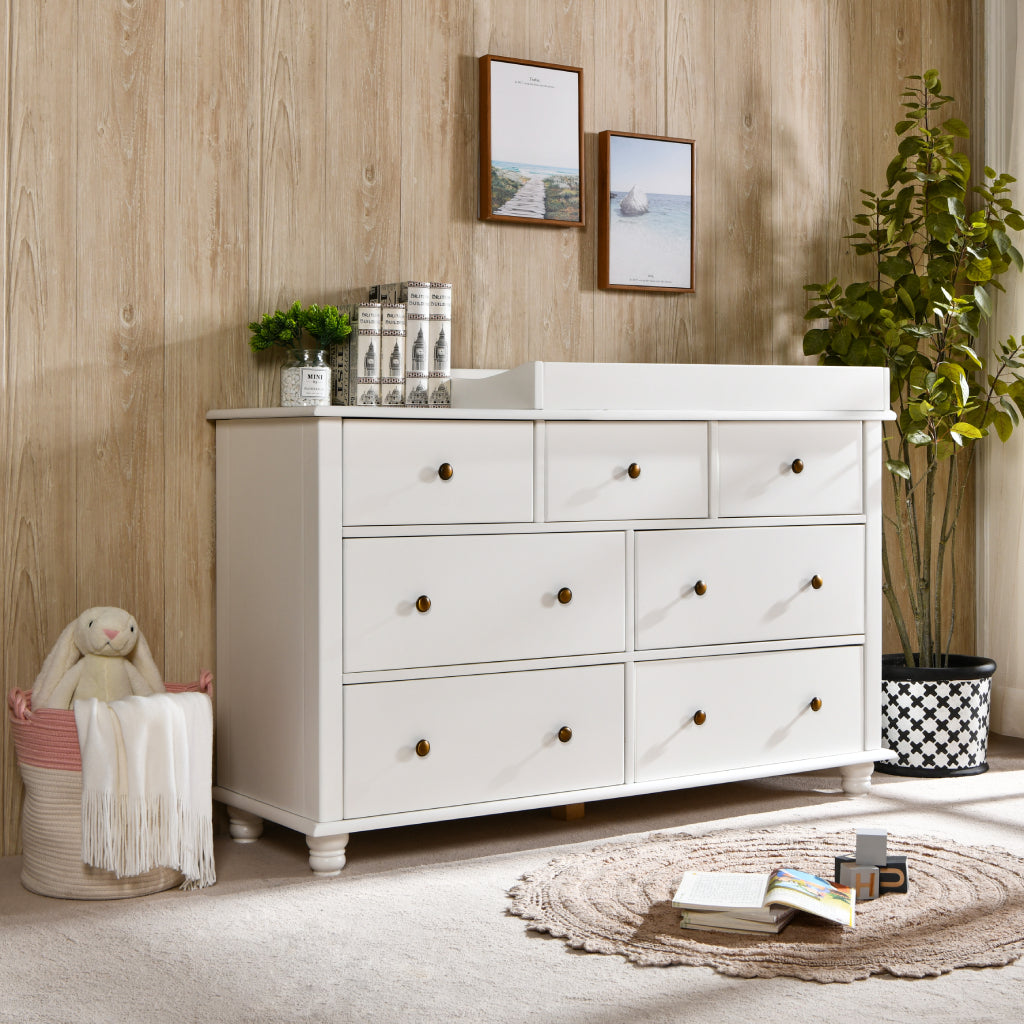 Joy Baby Mia Cot and 7 Drawer Change Table Package