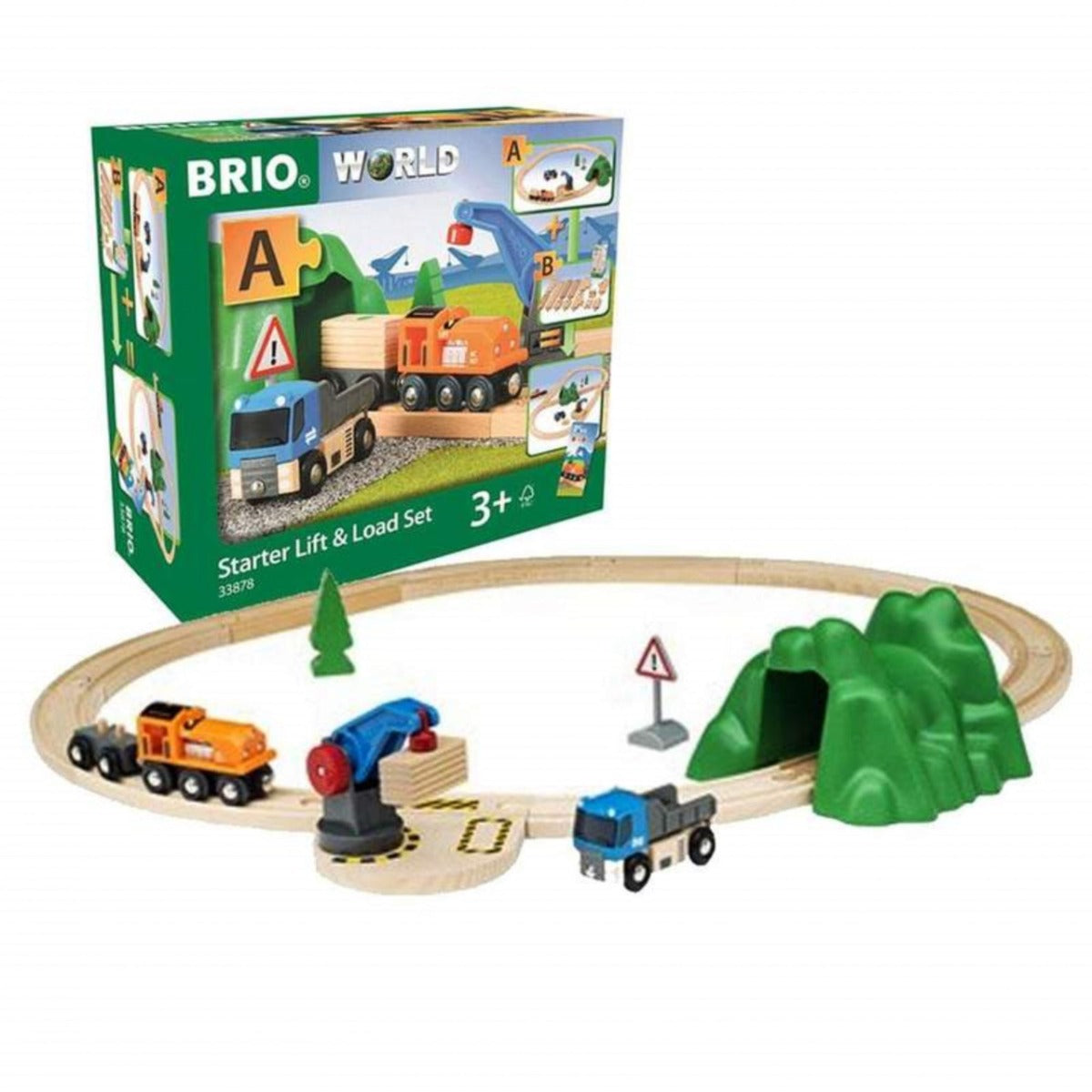 BRIO Starter Lift & Load Set A 19 pieces