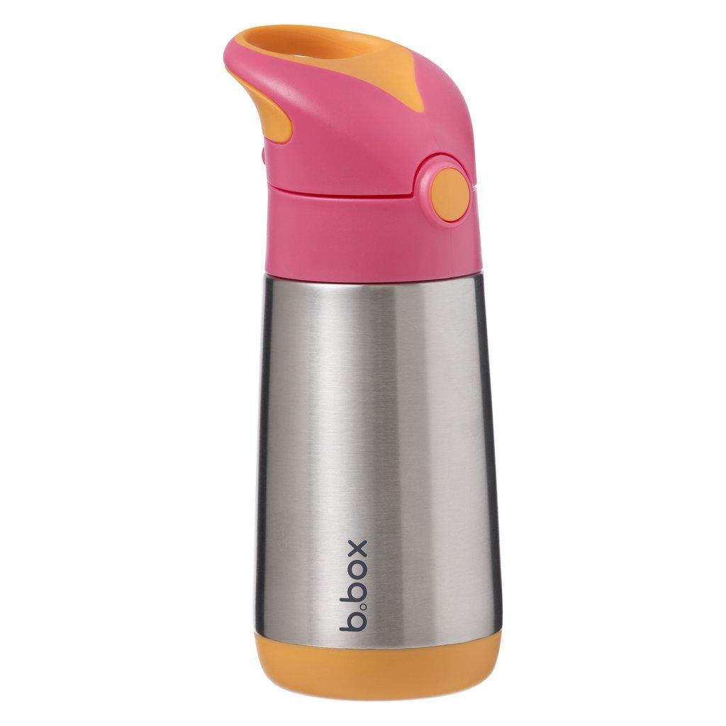 B.Box 350mL Insulated Drink Bottle - Strawberry Shake