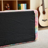 All 4 Kids Rainbow Unicorn Glow Flip-Out Double Couch