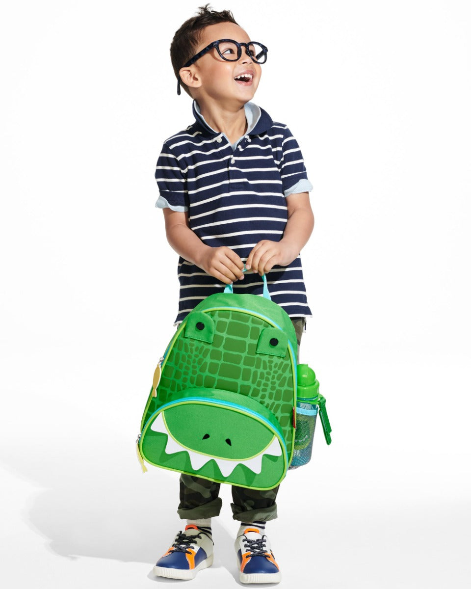 Skip Hop Zoo Little Kid Backpack - Crocodile