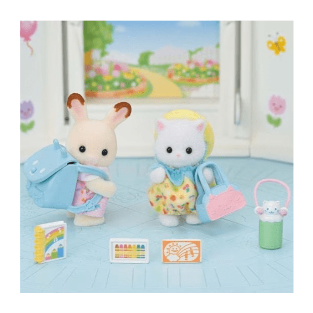 Sylvanian Families Nursery Friends Walk Along Duo