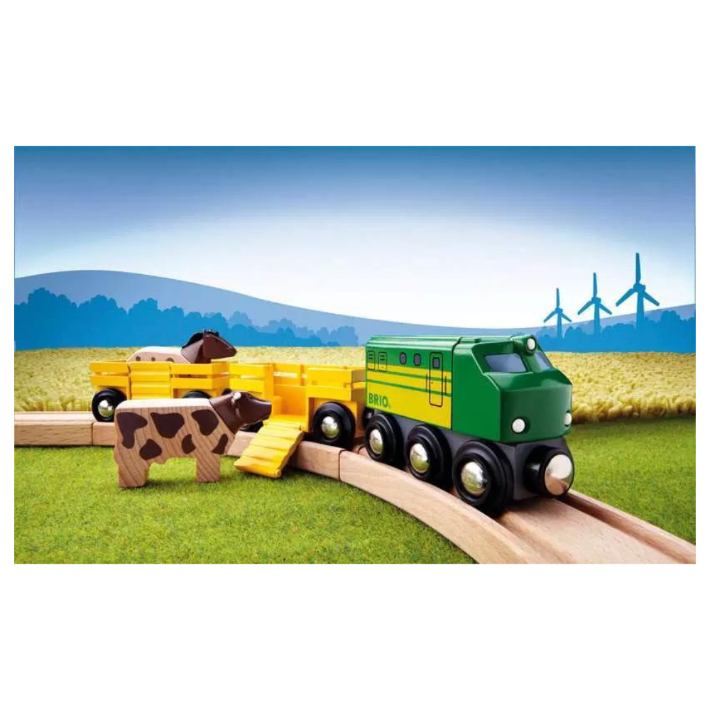 BRIO Farm Train 5 pieces