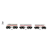 BRIO High Speed Train with Sound 3 pieces