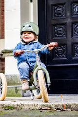 Trybike 2 in 1 Steel Balance Bike and Tricycle - Vintage Green