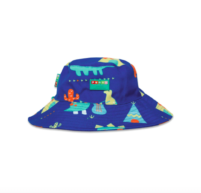 Penny Scallan Kids Sun Hat - Dino Rock