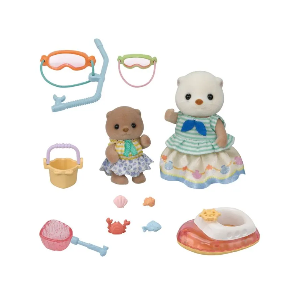 Sylvanian Families Sea Otter Sisters - Splashy Snorkel Set