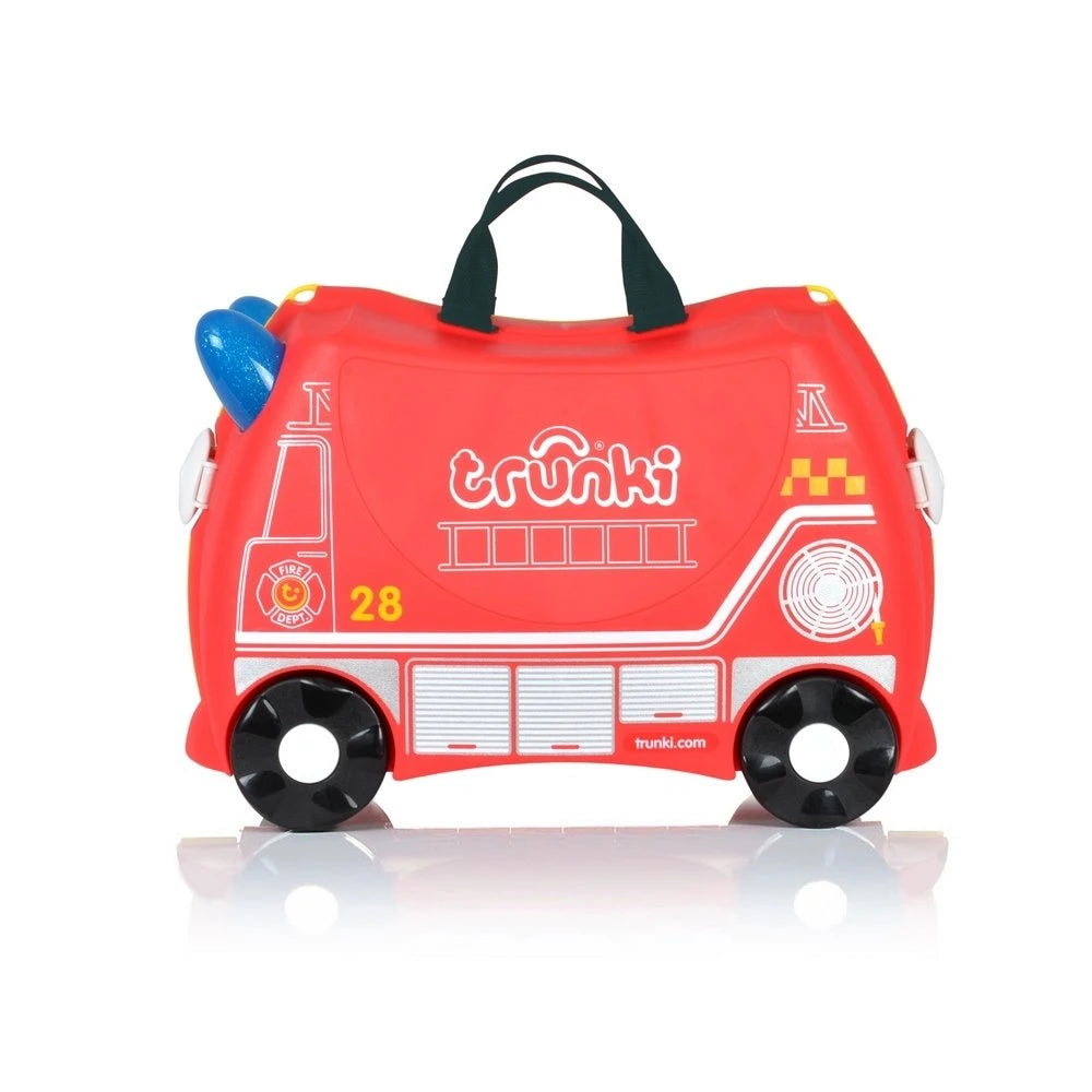 Trunki Kids Ride On Luggage Suitcase - Fire Engine Frank