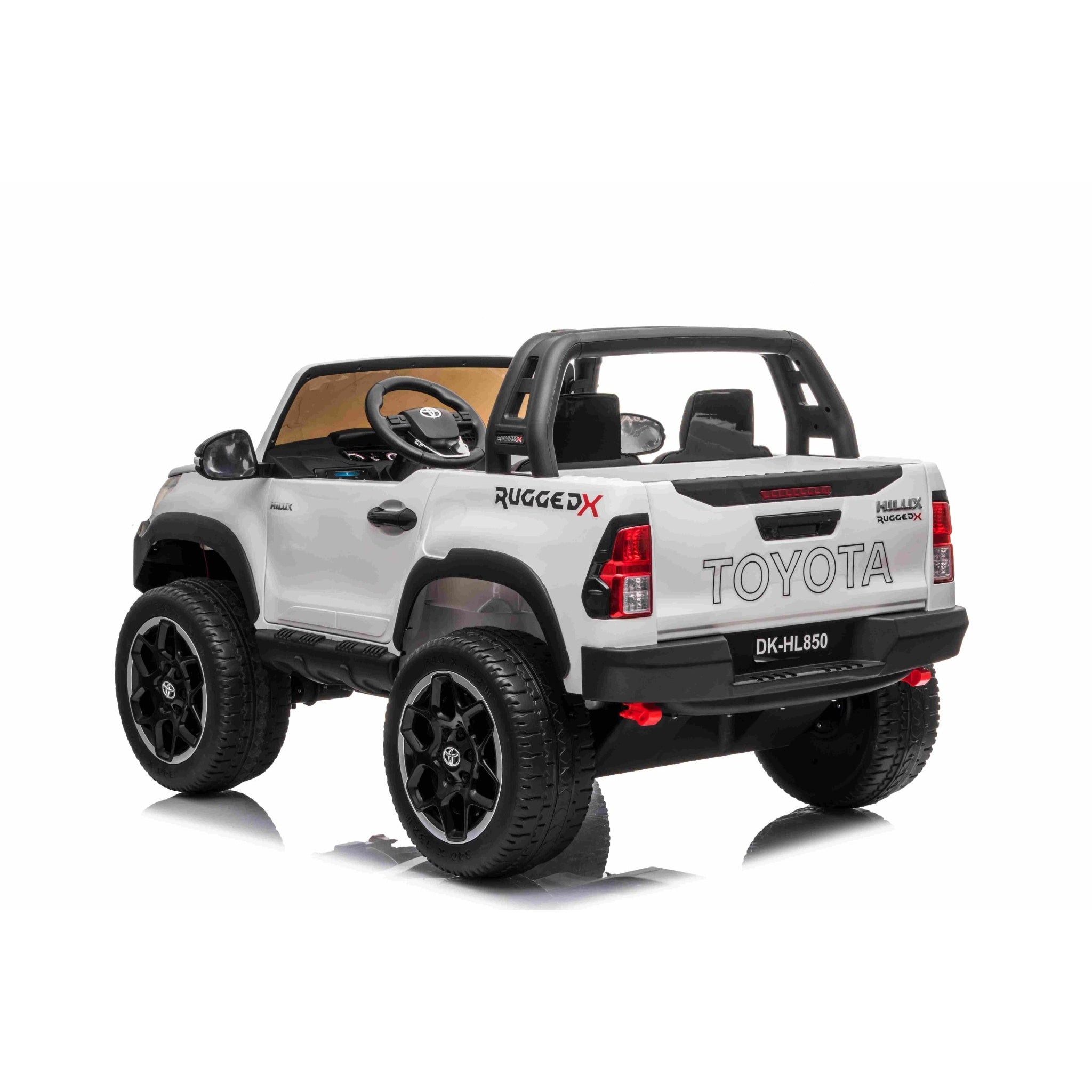 ALL 4 KIDS Licensed Double Seat Toyota Hilux Kids Ride On Car with RC