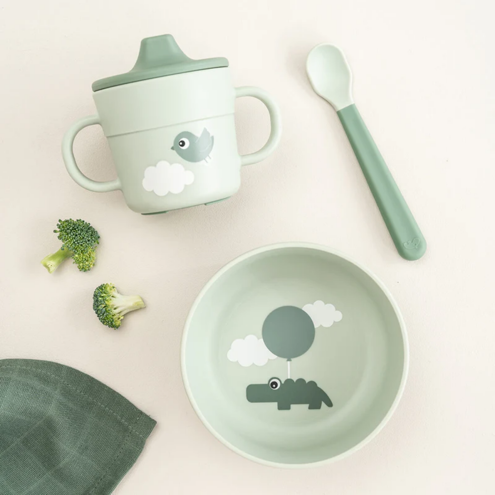 Done by Deer Foodie First Meal Set Green