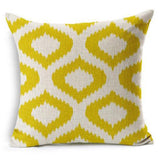 All 4 Kids 45cm Square Throw Pillow Cushion Cover - Wave Pattern