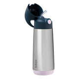 B.Box 500ml Insulated Drink Bottle - Indigo Rose