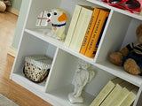 ALL 4 KIDS Veronica Girls‘s Pink Roof Dollhouse Bookcase