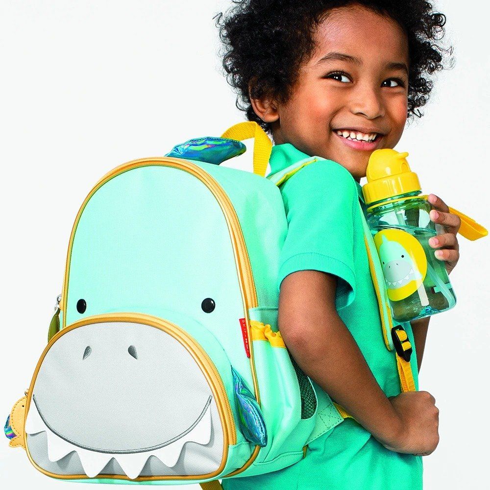 Skip Hop Zoo Little Kid Backpack - Simon Shark