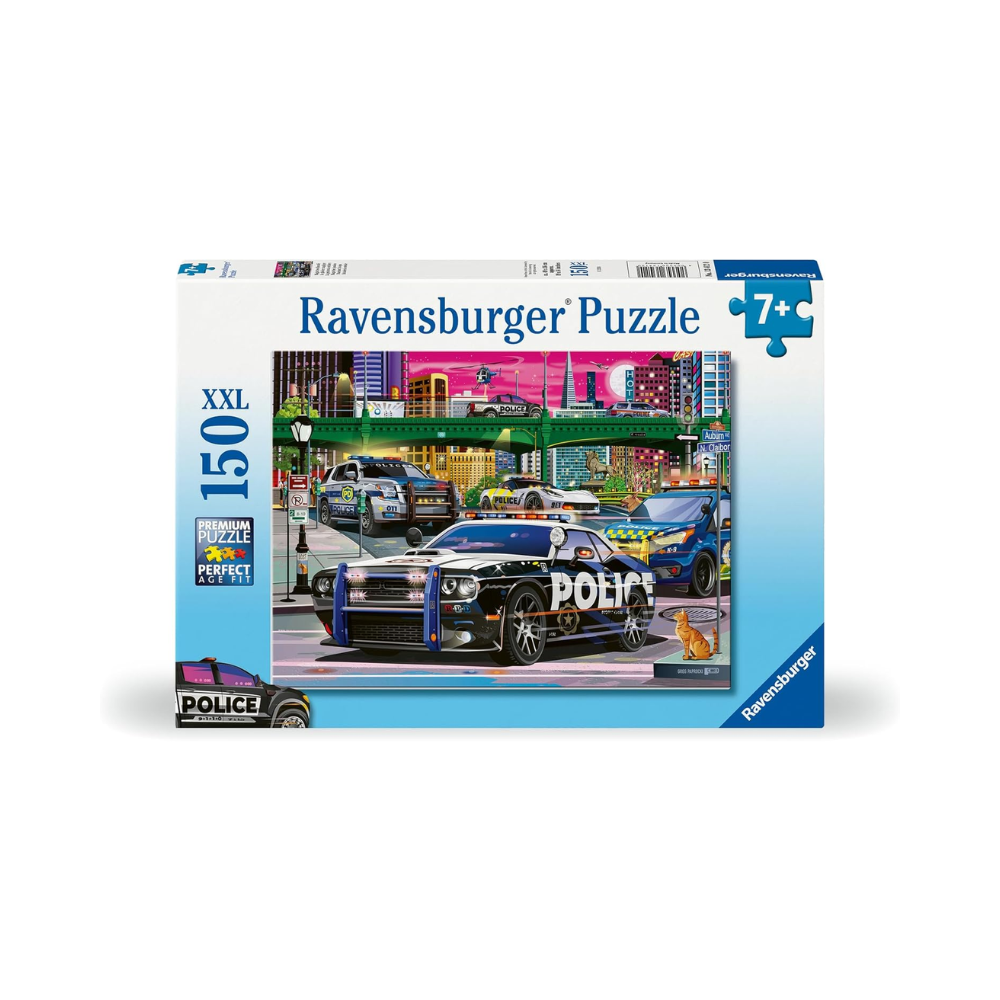 Ravensburger - Police on Patrol Puzzle 150 Pieces