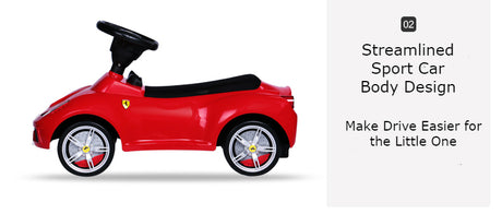 Rastar Licensed Ferrari 458 Foot To Floor Push Car