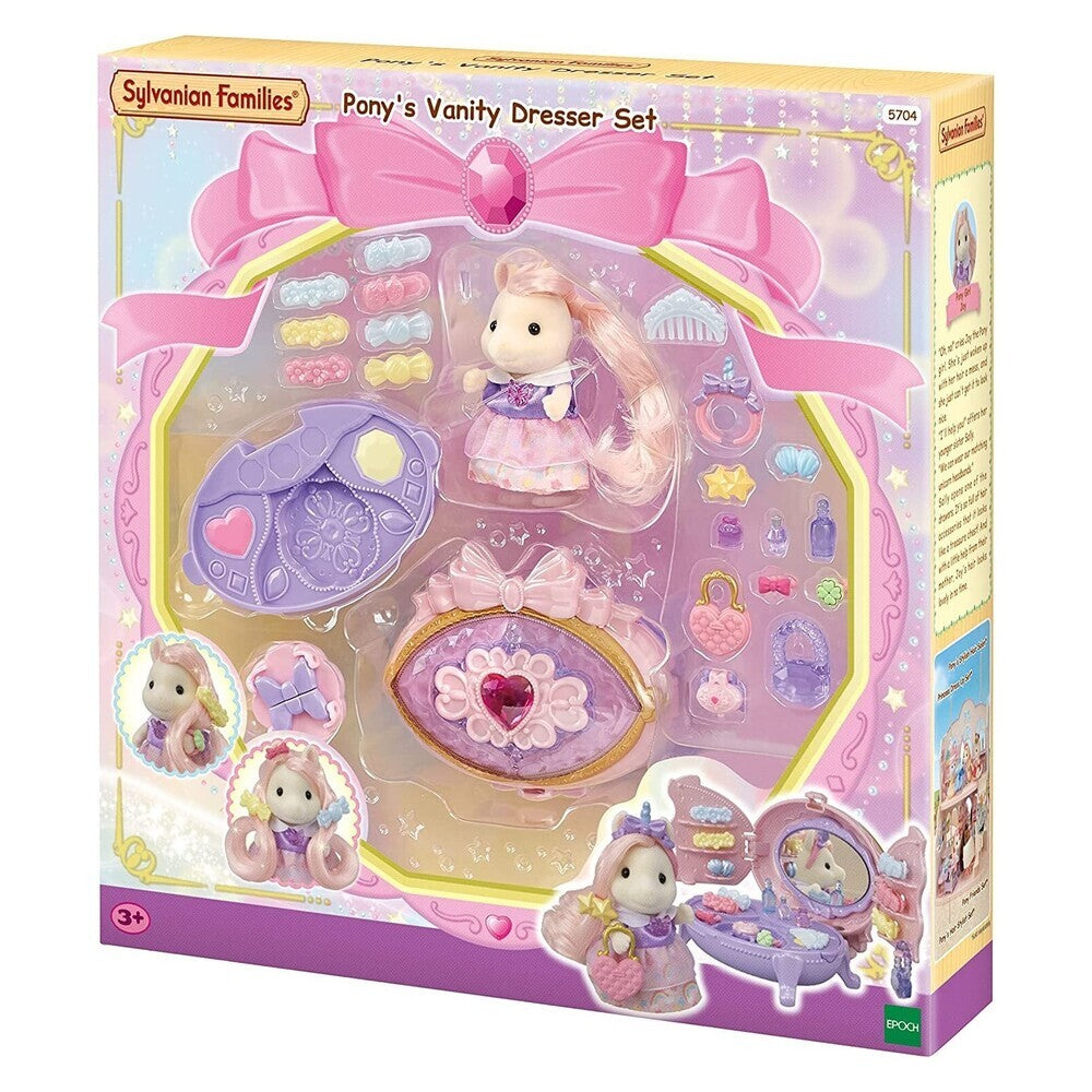 Sylvanian Families Ponys Vanity Dresses Set