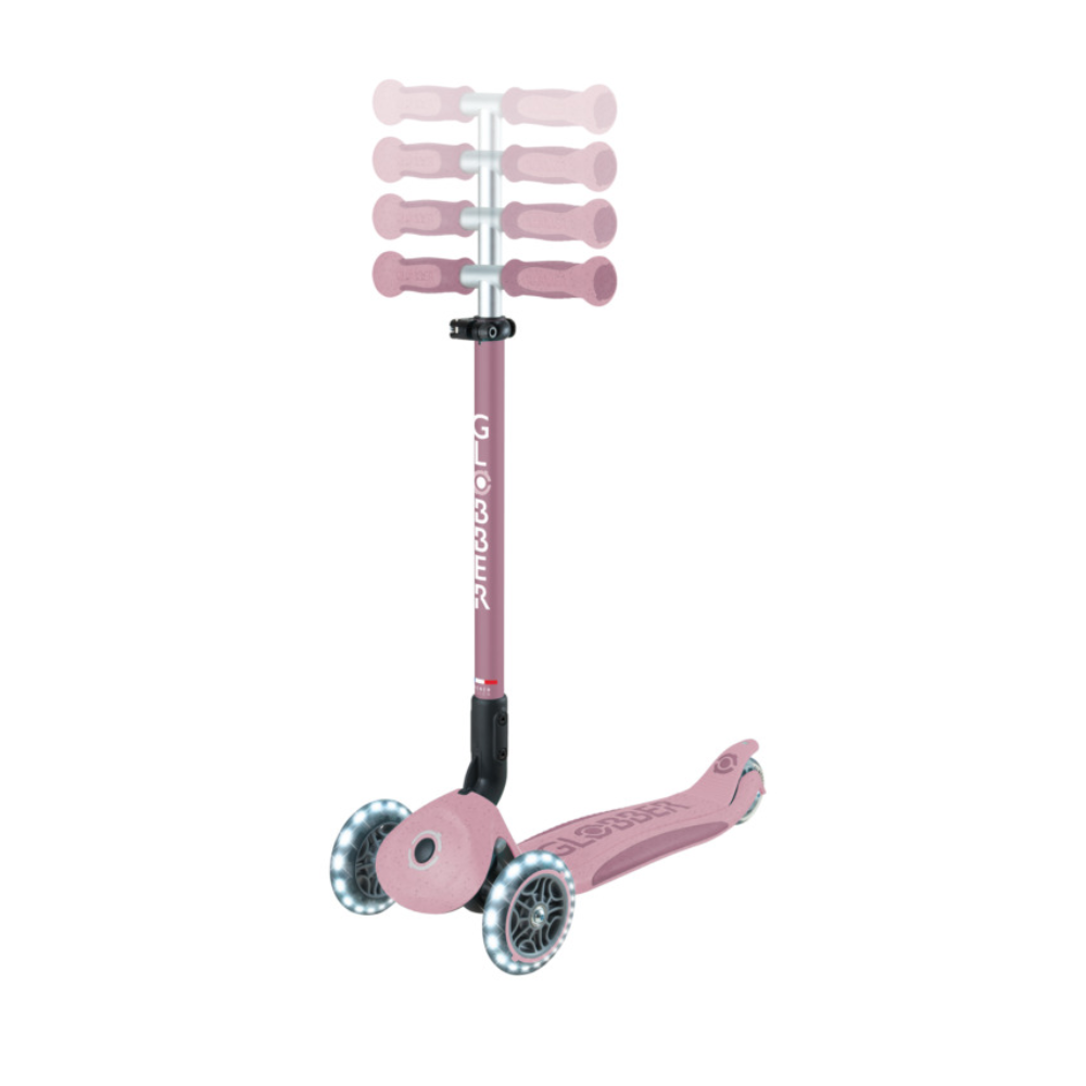 Globber Go Up Deluxe Ecologic 360 Scooter - Berry
