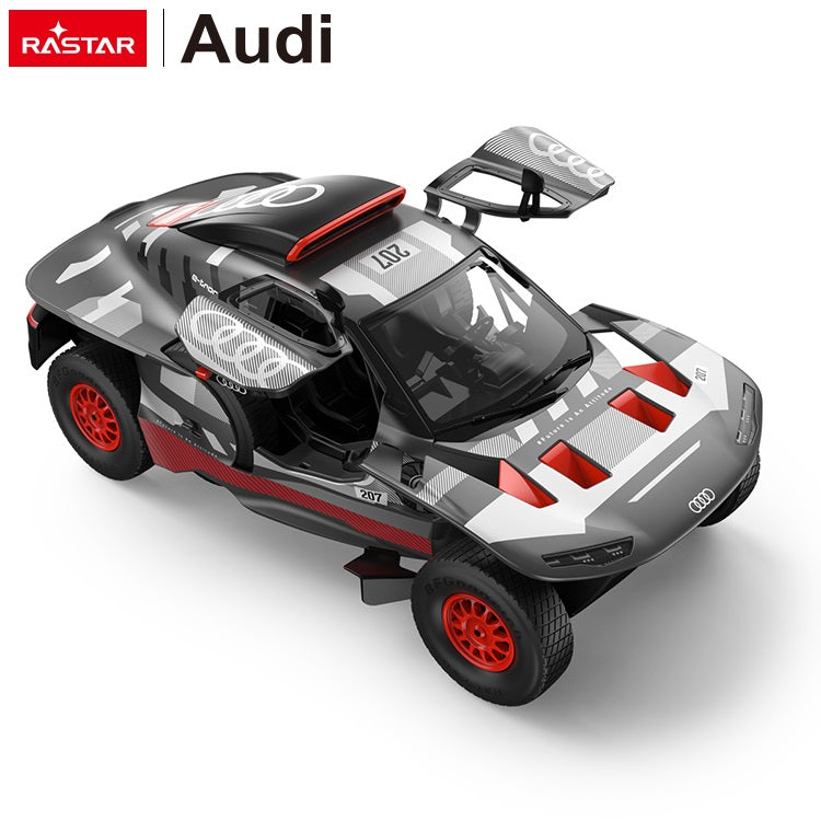 Rastar 1:14 Audi RS Q e-tron E2 Remote Control Car – Officially Licensed Dakar Rally Racer