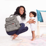 SKIP HOP Forma Nappy Backpack - Grey Feather