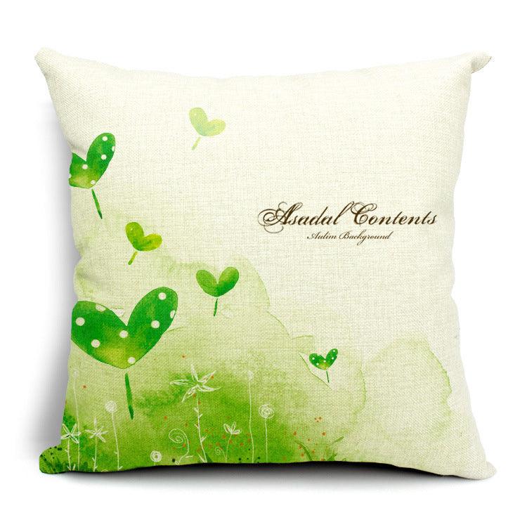 All 4 Kids 45cm Square Throw Pillow Cushion Cover - Summer Flower