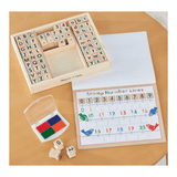 Melissa & Doug Deluxe Wooden ABC-123 Stamp Set