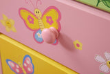 ALL 4 KIDS Olivia the Fairy Girl’s 3 Drawer Bedside Table